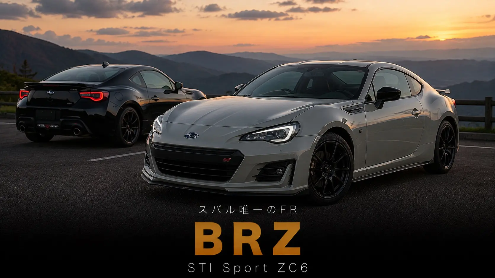 スバルBRZ STI Sport（ZC6）とは｜スバル唯一のFRを磨いた最上級