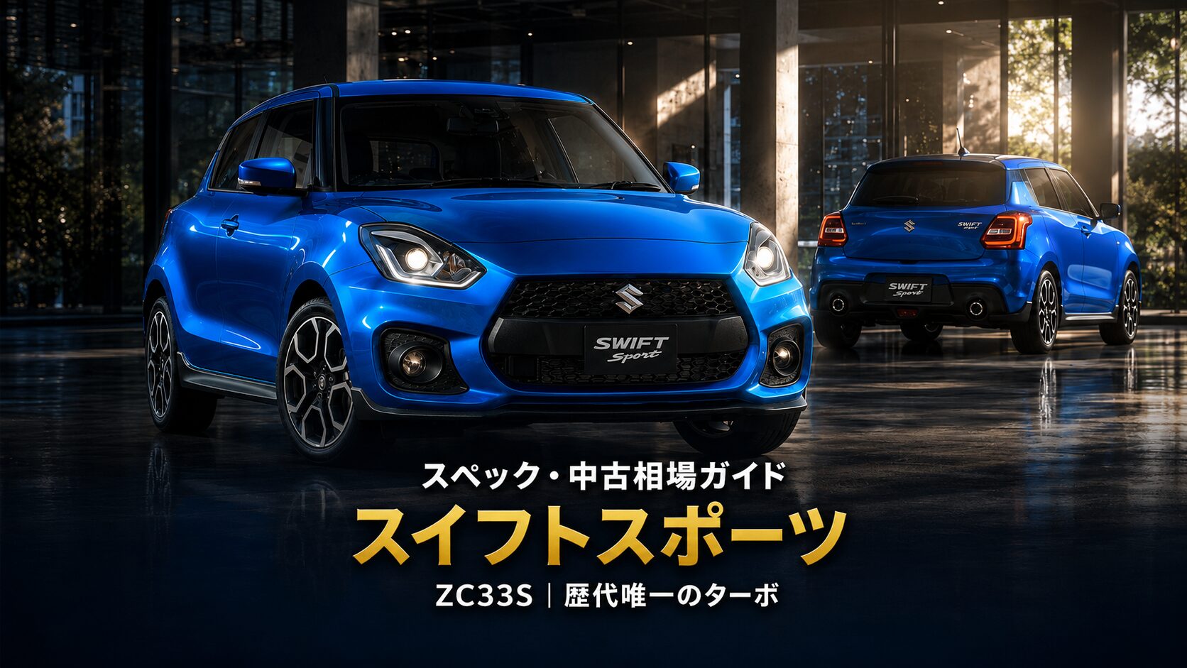 スイフトスポーツ(ZC33S)とは|歴代唯一のターボ化・軽量スポーツの到達点のスペックと中古相場・GT7での乗り方