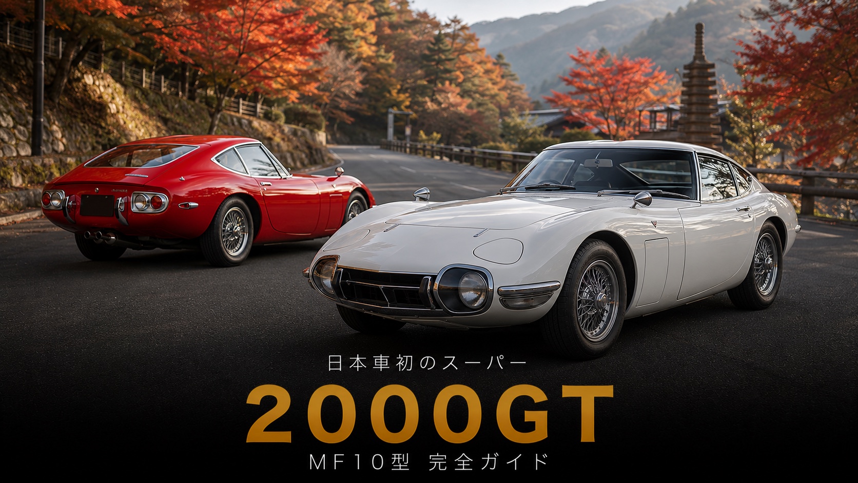 TOYOTA 2000GTとは｜007のボンドカーになった日本車初のスーパースポーツ・スペックと中古相場・GT7での乗り方
