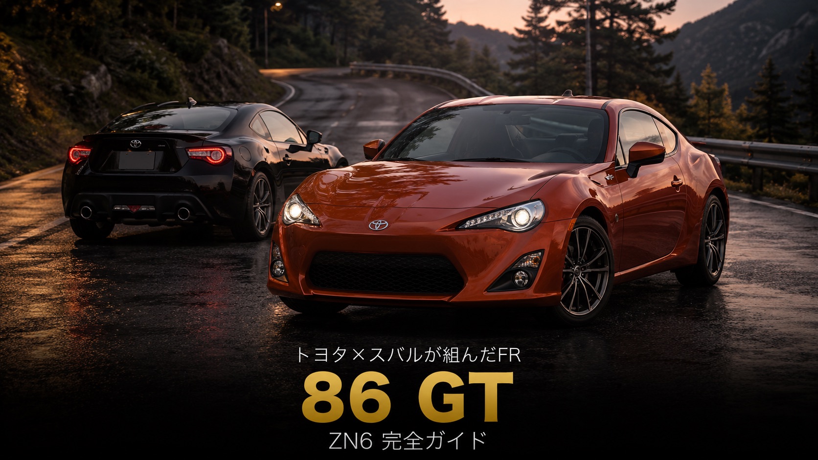 TOYOTA 86 GT(ZN6)とは|「GT」グレードの立ち位置とトヨタ×スバル共同開発の秘話・スペック・中古相場・GT7での乗り方
