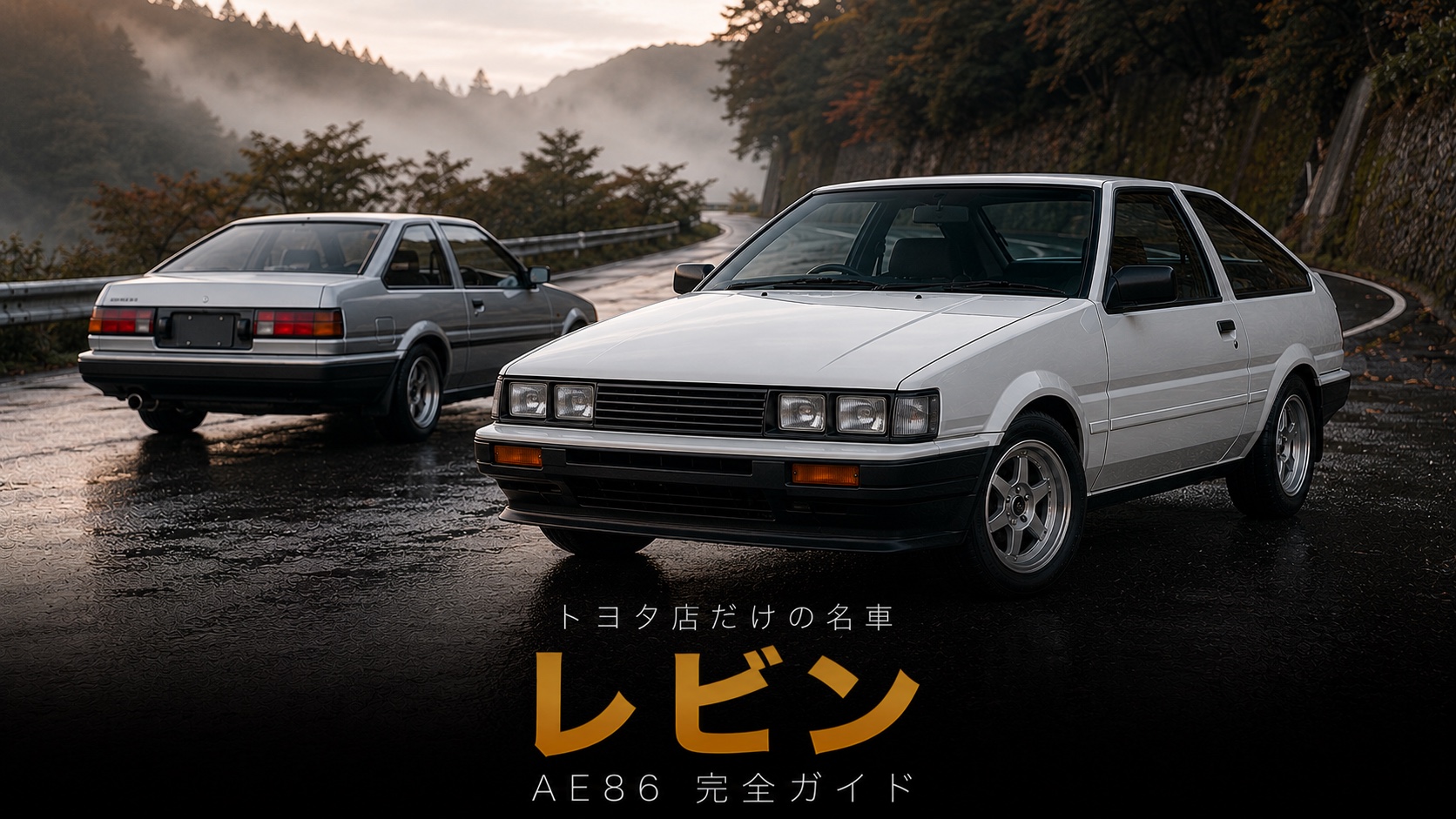 カローラレビン AE86とは|トヨタ店限定の名車の魅力・スペックと中古相場・GT7での乗り方