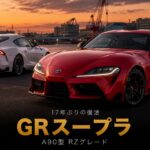 TOYOTA GRスープラ RZ（DB02）'20とは｜17年ぶりの復活・BMW共同開発の真相とスペック・中古相場・GT7での乗り方