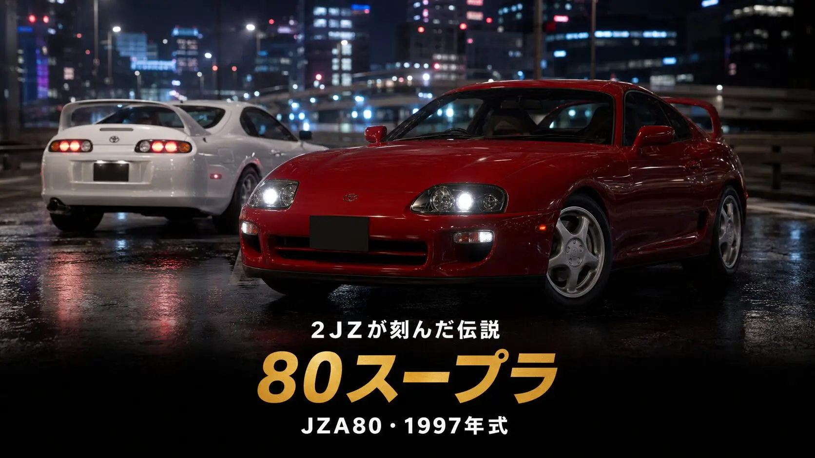 トヨタ スープラ RZ（JZA80）とは｜ワイスピ伝説・2JZ-GTEの名機・最後