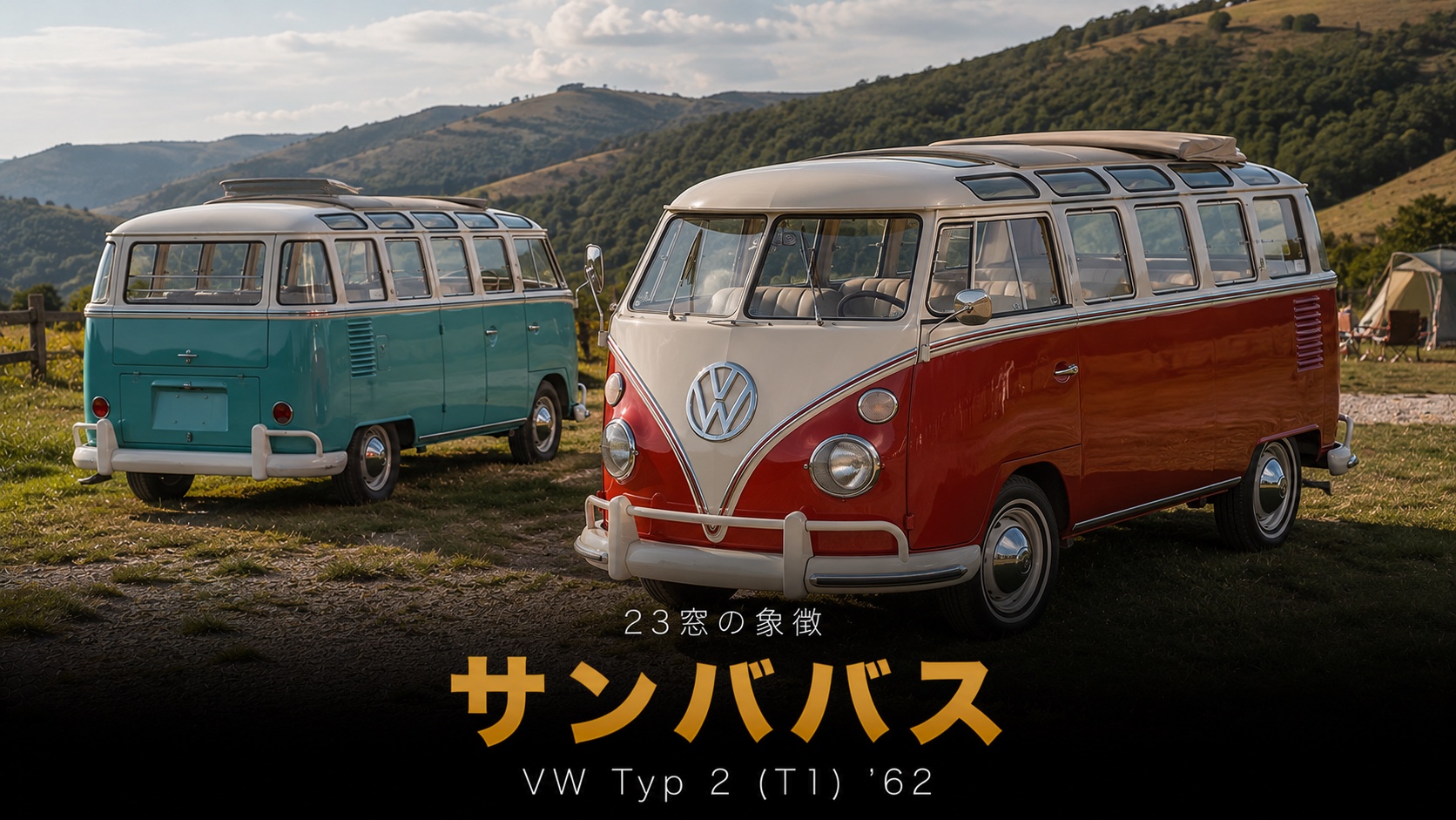 Volkswagen Sambabus Typ 2 (T1) '62とは|“サンバ”の名の由来とヒッピー文化の象徴・中古相場・GT7での乗り方