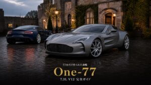アストンマーティン One-77とは｜77台限定・7.3リッターV12のスペックと中古相場・GT7での乗り方