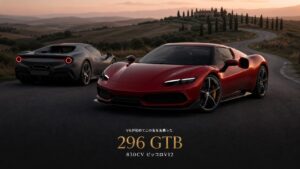 フェラーリ 296 GTBとは｜V6ハイブリッド830馬力・スペックと中古相場・GT7での乗り方【2022年式】