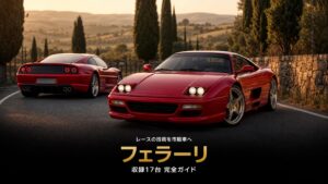 GT7のフェラーリ全17台まとめ｜レースの技術を市販化してきた系譜とV12・V8・V6の役割分担