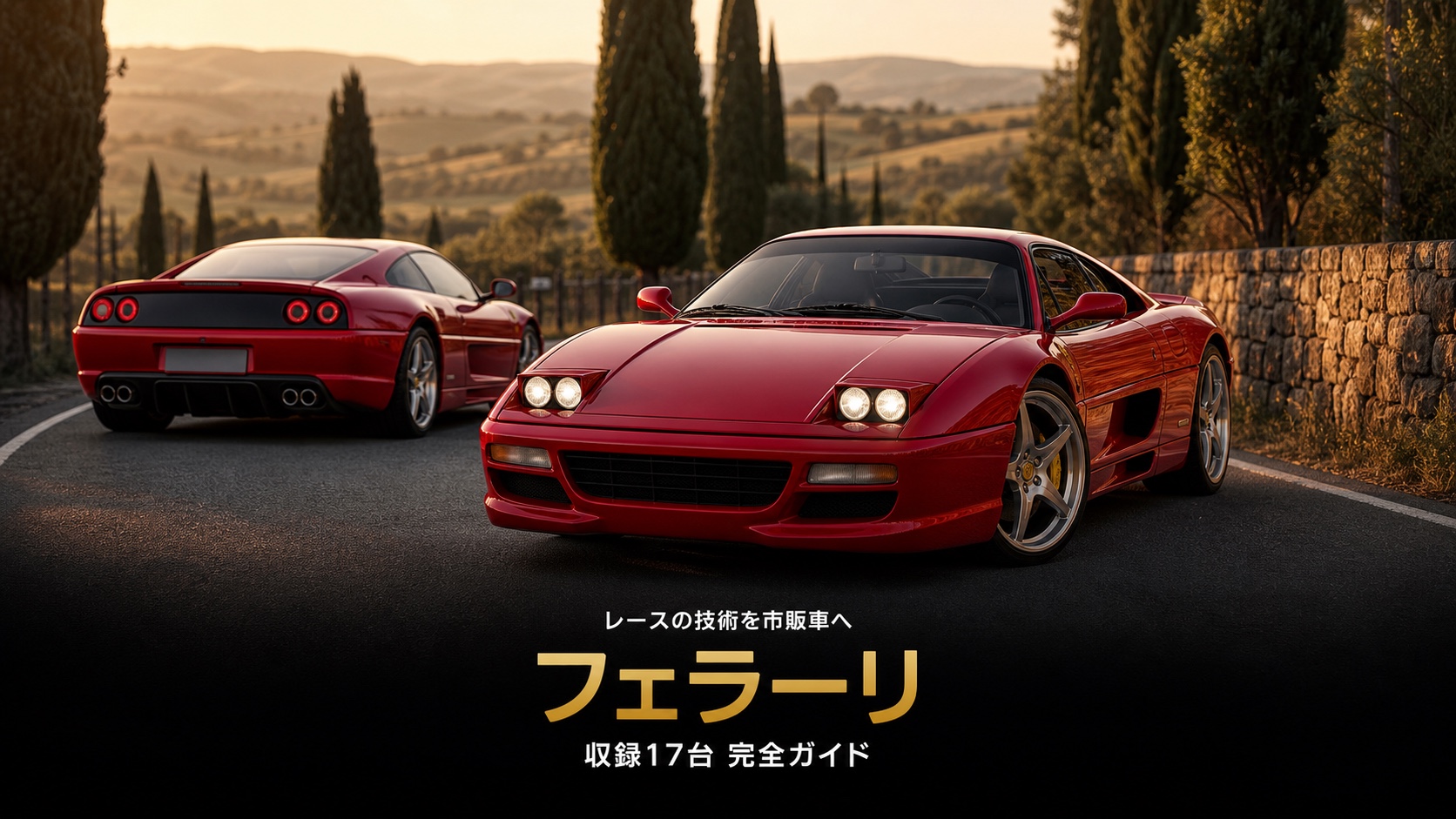 GT7のフェラーリ全17台まとめ｜レースの技術を市販化してきた系譜とV12・V8・V6の役割分担