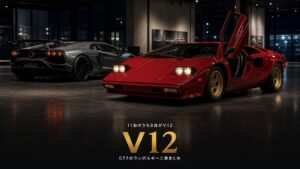 GT7のランボルギーニ車まとめ｜LPの数字は排気量から馬力へ、V12が8台の収録11台