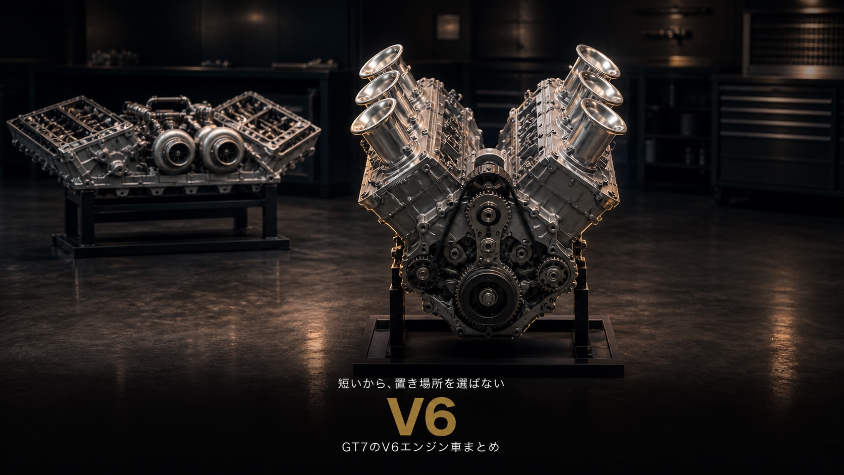 GT7のV6エンジン車まとめ｜バンク角60度・90度・120度で読み解く収録26台