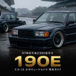 メルセデス・ベンツ 190E 2.5-16 エボリューションIIとは｜DTMのために502台だけ売られた翼・スペックと中古相場・GT7での乗り方