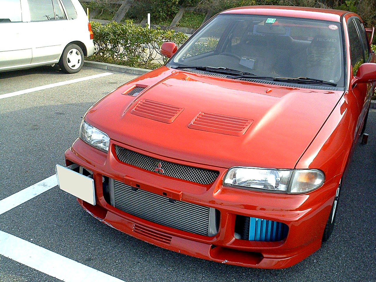 Shotgunさんが所有していた外観III仕様のランサーエボリューションII