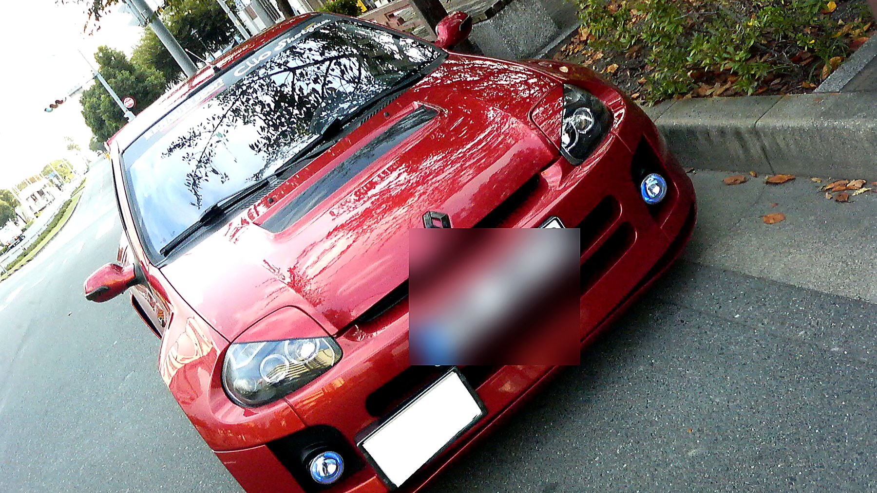 Shotgunさんが所有していたルノー クリオV6、フロントビュー