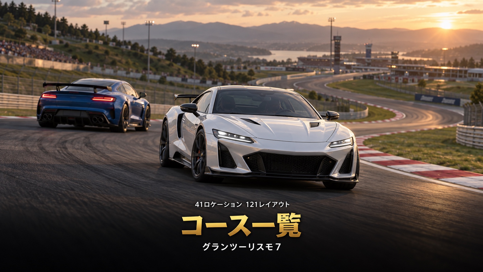 グランツーリスモ7(GT7)のコース一覧|41ロケーション121レイアウトを国と特徴で引く