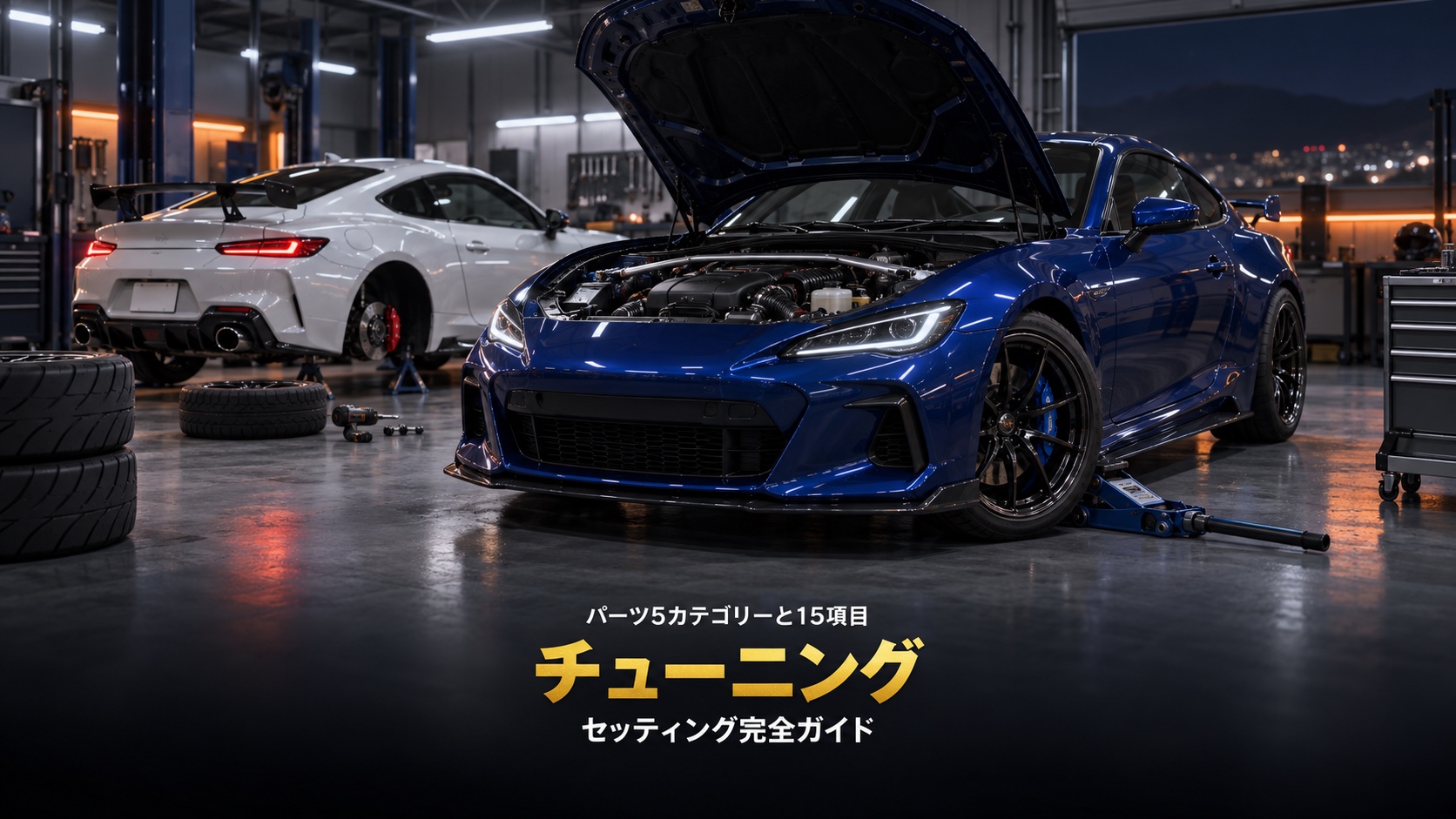 GT7のチューニングとセッティング|パーツ5カテゴリーとカーセッティング15項目、PP制限・ドリフトの調整まで