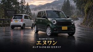 ホンダ N-ONE RS（JG3）とは｜軽自動車初のFFターボ＋6速MT・スペックと中古相場・GT7での乗り方