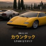 ランボルギーニ カウンタック LP400とは｜羽根もフェンダーもない初代・スペックと中古相場・GT7での乗り方