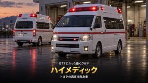 トヨタ ハイメディックとは｜救急車のベースは200系ハイエース・GT7ではGr.X 4WDで収録