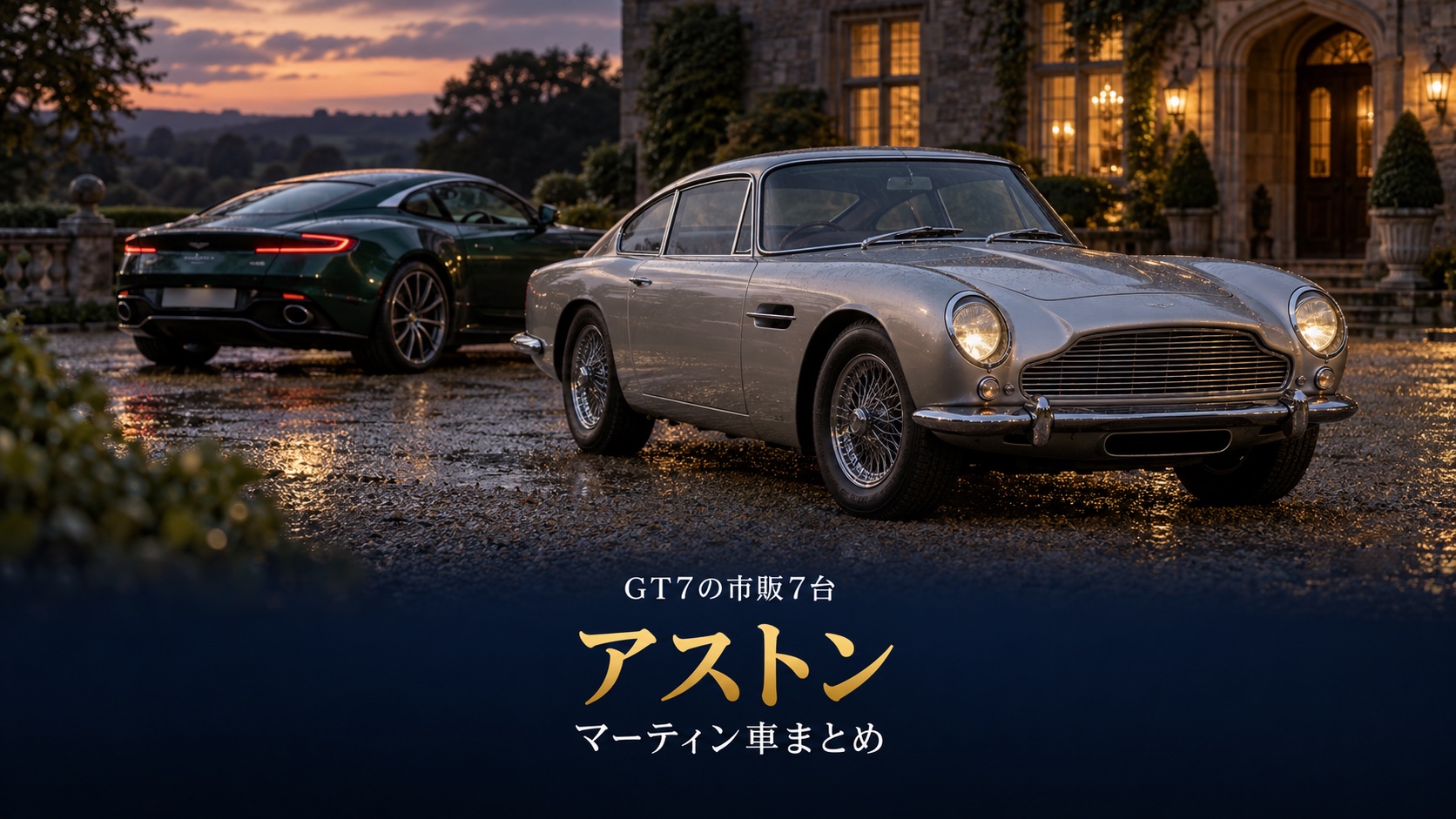 GT7のアストンマーティン車まとめ｜V12が4台・V8が2台・直6のDB5、ボンドカーから1,155PSのヴァルキリーまで読む市販7台