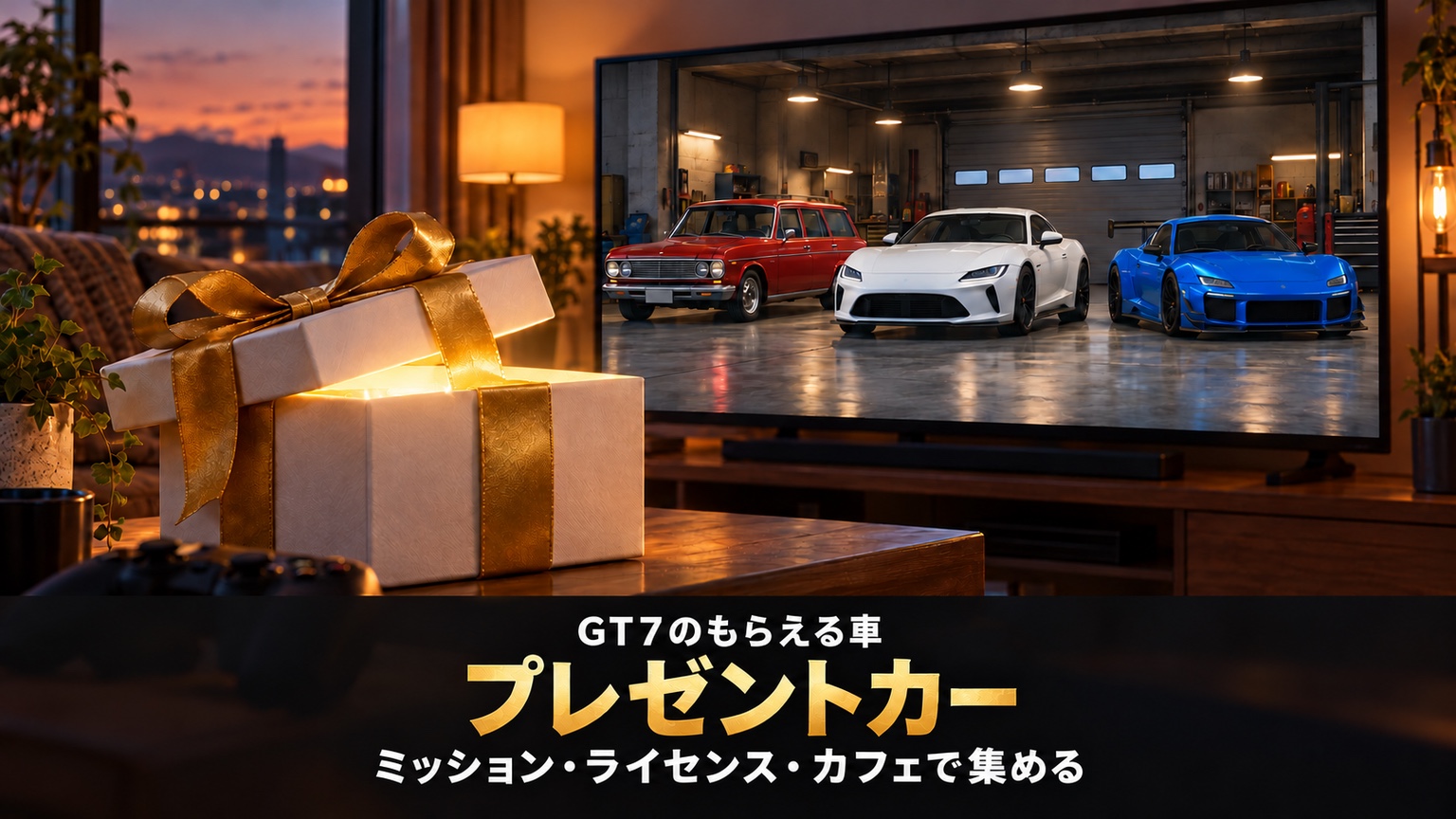GT7のプレゼントカー一覧｜ライセンス10台・ミッション14台の車種と、オールブロンズ・オールゴールドでもらえる車