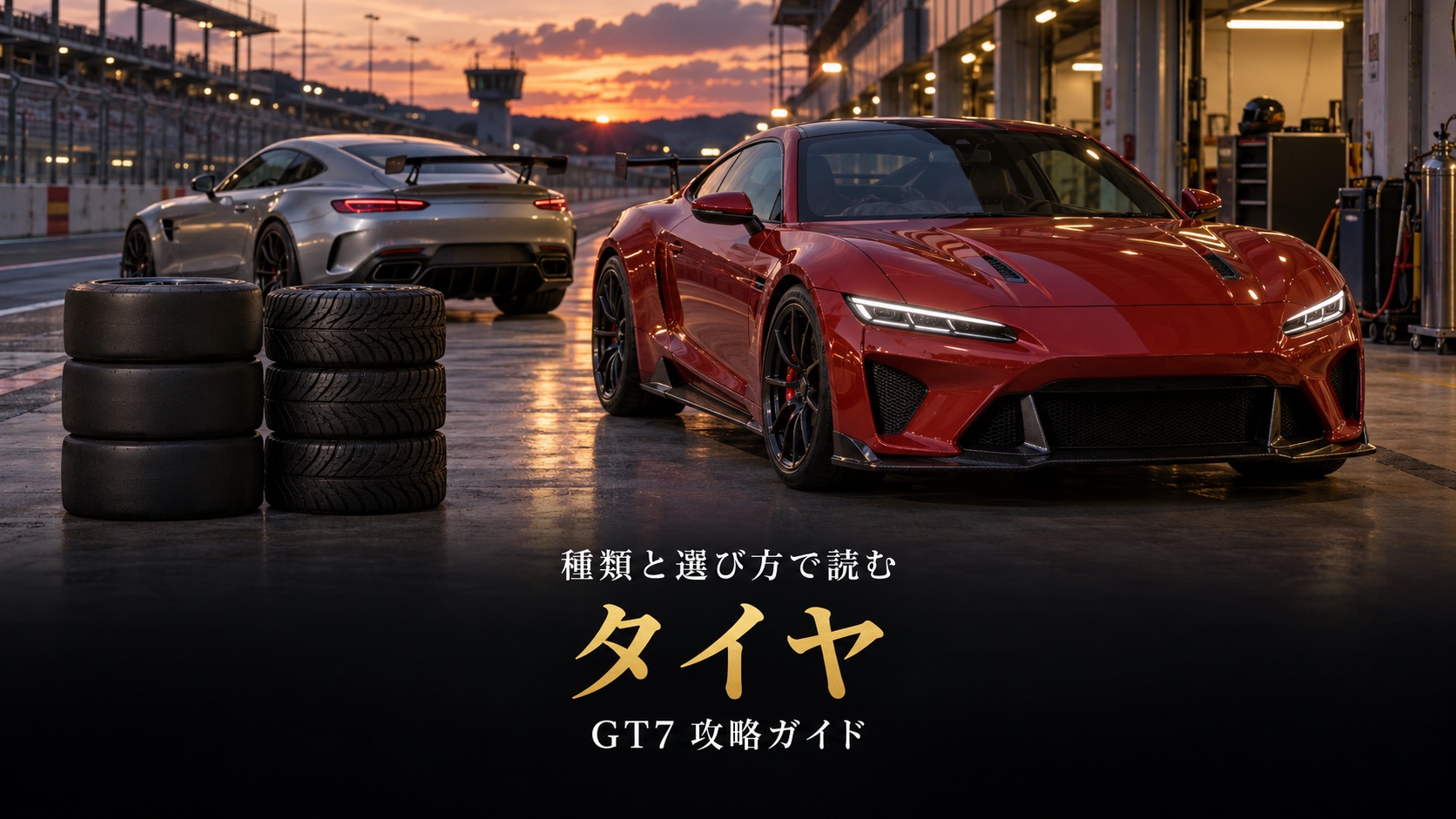 GT7のタイヤの種類と選び方|コンフォート・スポーツ・レーシングの違い、雨・ダート・雪の専用タイヤと摩耗の見方